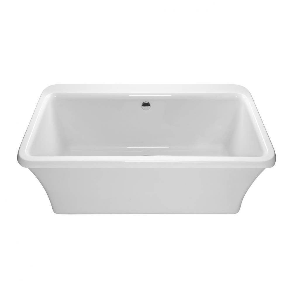 66X36 Above Floor Rough, Freestanding Soaker-Virtual Spout-Bi