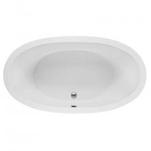MTI Basics MBSOFS6636A-BI - 66X36.75X21.75,Basics,Fs Oval W/ Above Floor Rough,Biscuit
