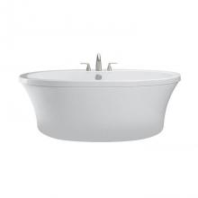 MTI Basics MBSOFSX6636AVBI - 66X36 Above Floor Rough, Freestanding Soaker-Virtual Spout-Bi