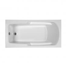 MTI Basics MBSRR6030E-WH - 60X30 White Soaking Bath-Basics