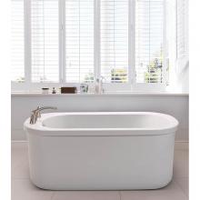 MTI Basics MBSXFSX5832AVSBI - 58X32 ABOVE FLOOR ROUGH, FREESTANDING SOAKER-VIRTUAL SPOUT-BI