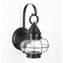 Norwell 1324-BL-CL - One Light Black Wall Lantern