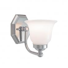 Norwell 8318-CH-DO - One Light Chrome Wall Light