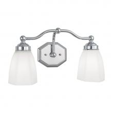 Norwell 8319-CH-HXO - Two Light Chrome Vanity