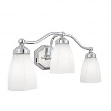 Norwell 8320L-CH-HXO - Three Light Chrome Vanity