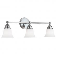 Norwell 8583-CH-BSO - Three Light Chrome Vanity