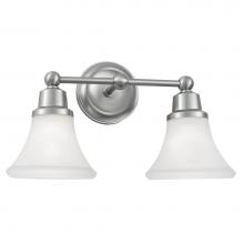 Norwell 8952-BN-FL - Two Light Nickel Vanity