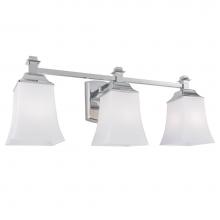 Norwell 9713-CH-SO - Three Light Chrome Vanity