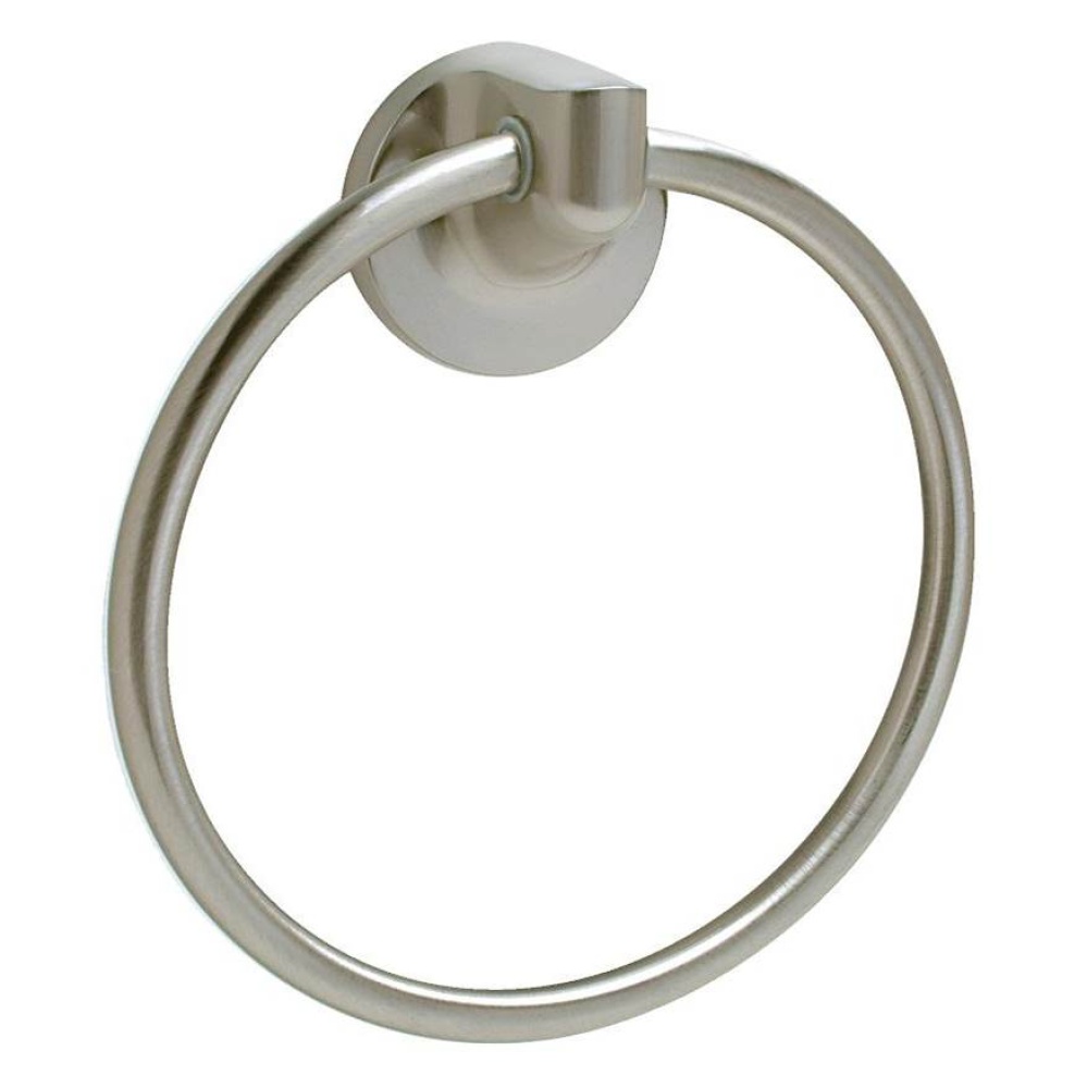 SEAL BEACH METAL TOWEL RING SN