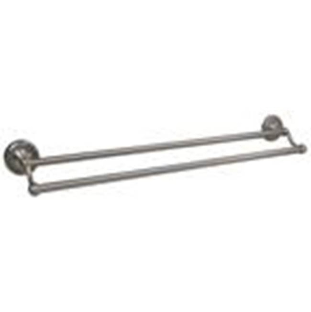 CARMEL 24 Inch DOUBLE TOWEL BAR SN
