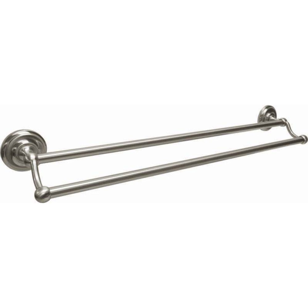 VENTURA 24 Inch DOUBLE TOWELBAR SN