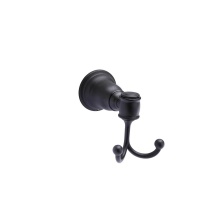 Pamex BC10BL-22 - CHARLESTON DBL ROBE HOOK BL