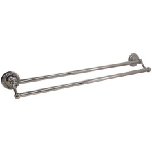 Pamex BC6CP-15824D - CARMEL 24 Inch DOUBLE TOWEL BAR CP
