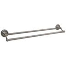 Pamex BC6SN-15824D - CARMEL 24 Inch DOUBLE TOWEL BAR SN