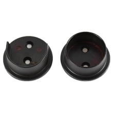 Pamex DD06-42BL - ZINC POLE SOCKET (1-1/2 Inch) BL