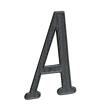 Pamex DD07-40APB - 4 Inch ZINC HOUSE LETTER #A PB
