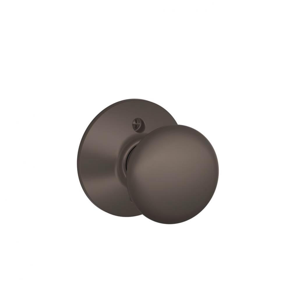 Plymouth Knob Non-Turning Lock in Oil Rubbed Bronze