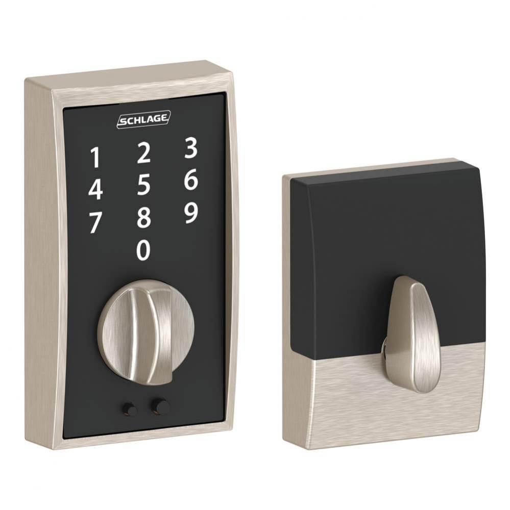 Touch  Keyless Touchscreen Deadbolt with Century Trim