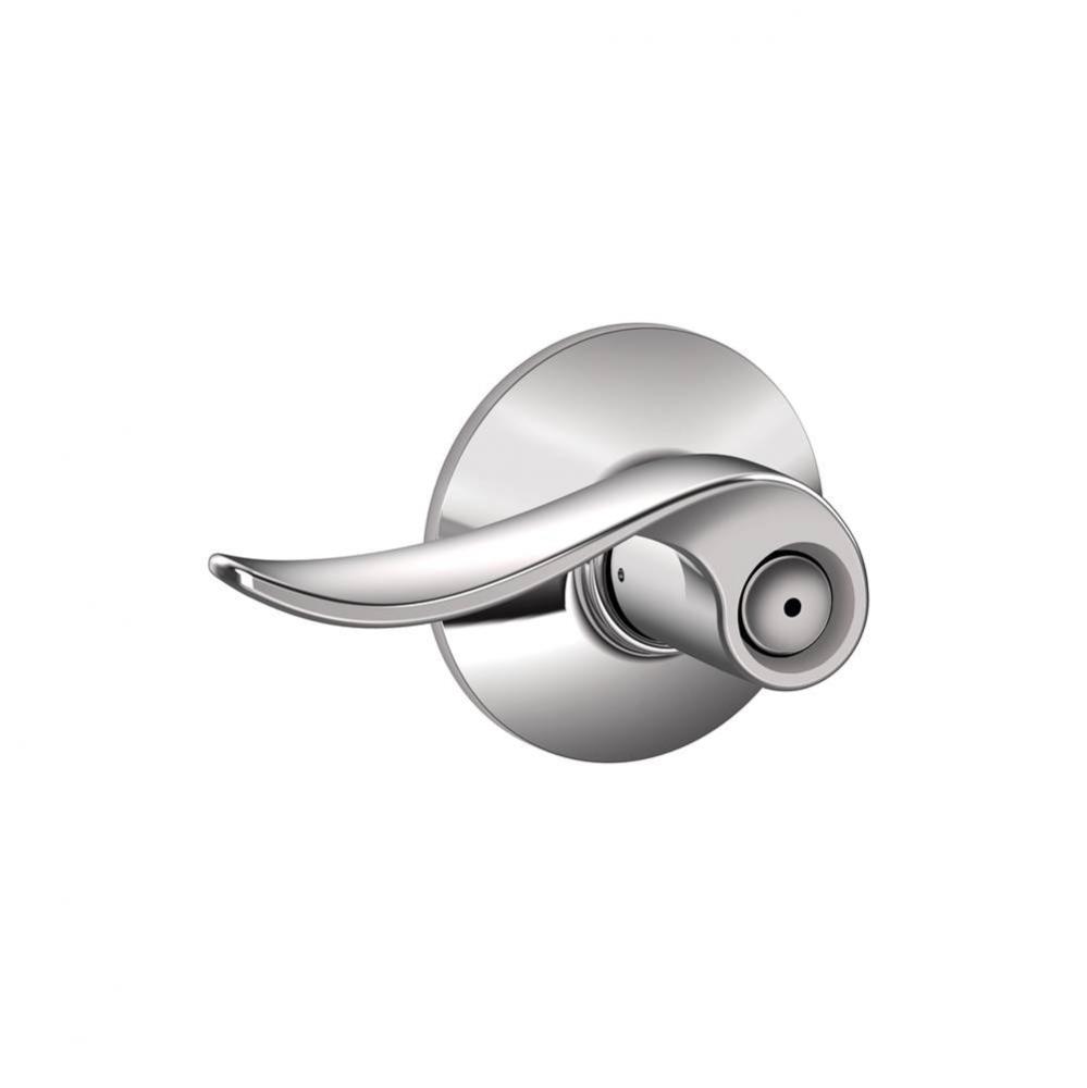 Sacramento Lever Bed and Bath Lock in Bright Chrome