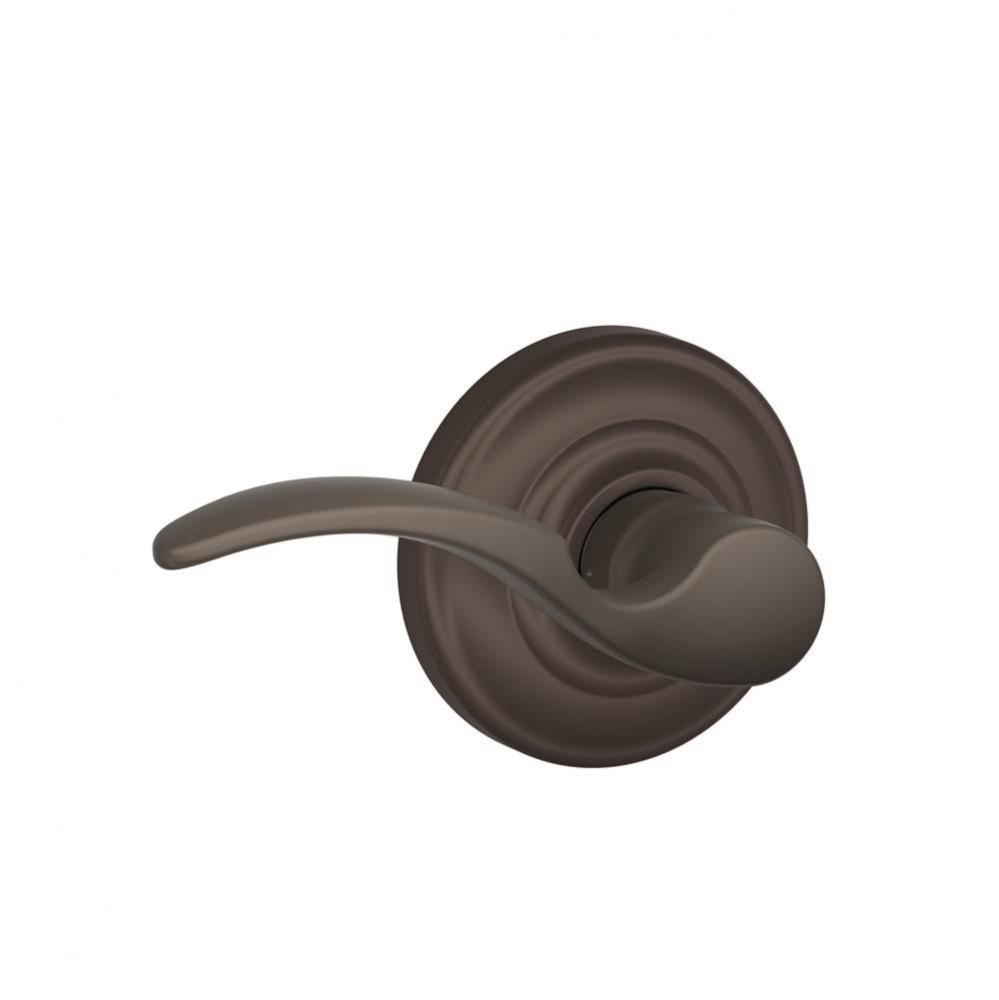 St. Annes Lever with Andover Trim Hall and Closet Lock in Oil Rubbed Bronze