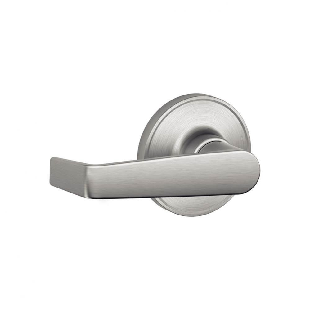 Marin Lever Hall and Closet Lock in Satin Stainless Steel