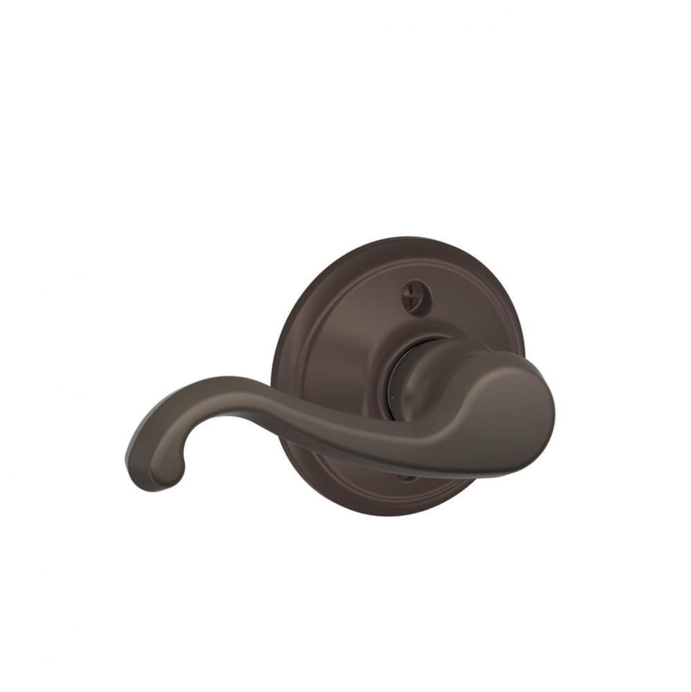 Callington Lever Non-Turning Lock in Oil Rubbed Bronze - Left Handed