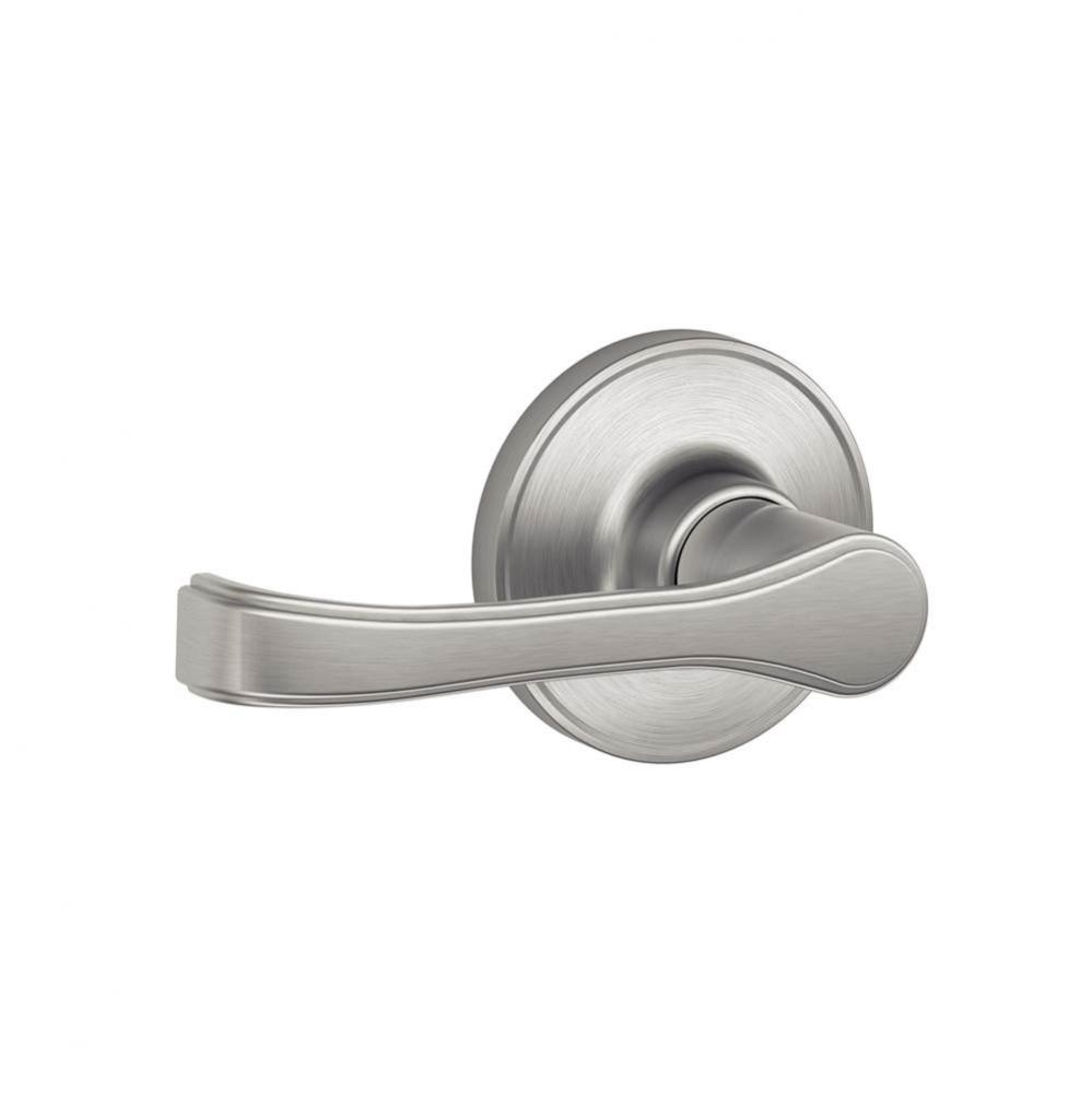 Torino Lever Hall and Closet Lock in Satin Stainless Steel