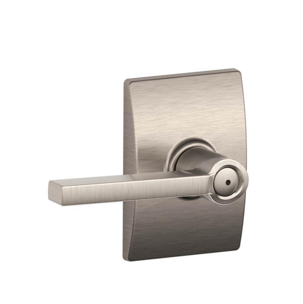 Latitude Lever with Century Trim Bed and Bath Lock
