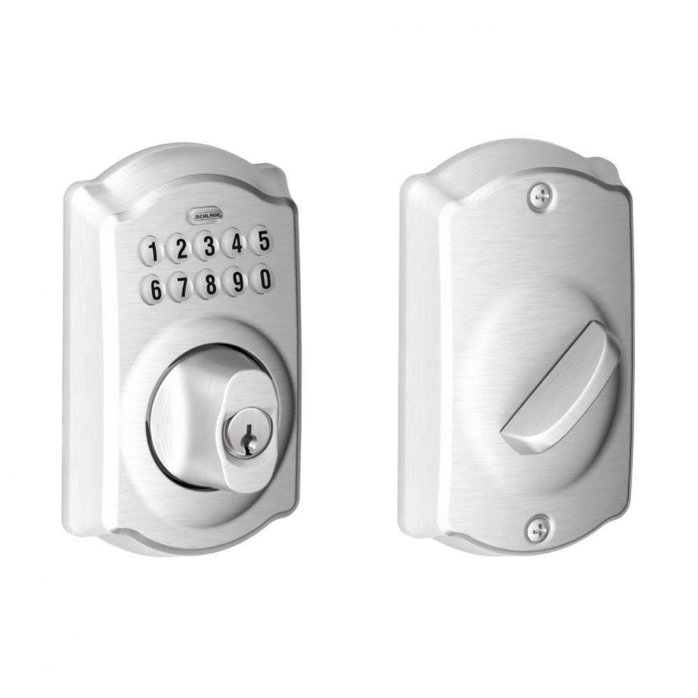 Keypad Deadbolt with Camelot Trim