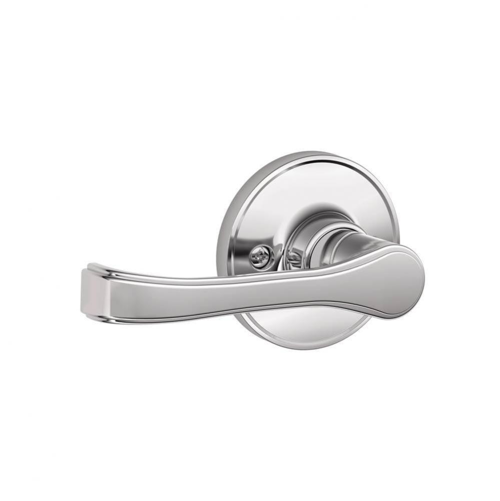 Torino Lever Non-Turning Lock in Bright Chrome