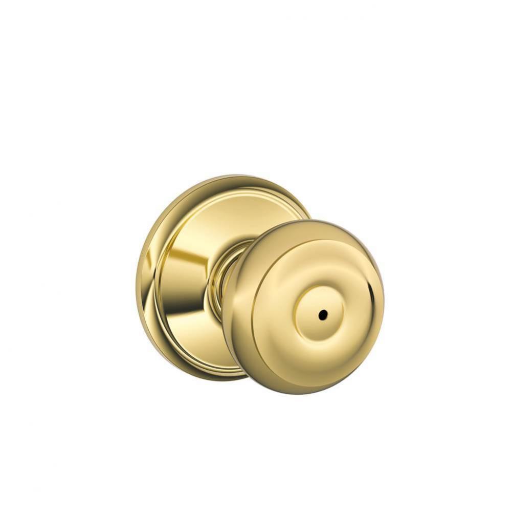 Georgian Knob Bed and Bath Lock