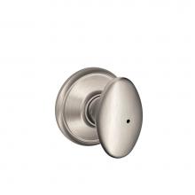 Schlage F40 SIE 619 - Siena Knob Bed and Bath Lock