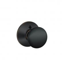 Schlage F170 PLY 716 - Plymouth Knob Non-Turning Lock