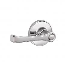 Schlage J40 TOR 625 - Torino Lever Bed and Bath Lock in Bright Chrome