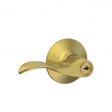 Schlage F51 V ACC 608 - Accent Lever Keyed Entry Lock