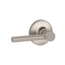 Schlage J10 BRW 619 - Broadway Hall & Closet Leverset in Satin Nickel