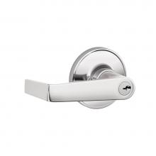 Schlage J54 MAR 625 - Bright Chrome Marin Keyed Entry Leverset