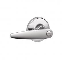Schlage J40 DOV 625 - Dover Bed & Bath Leverset in Bright Chrome