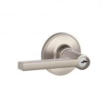 Schlage J54 SOL 619 - Solstice Lever Keyed Entry Lock