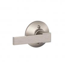 Schlage F170 NBK 619 - Northbrook Lever Non-Turning Lock in Satin Nickel