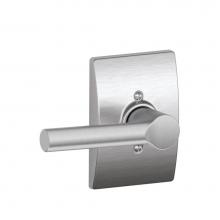 Schlage F170 BRW 626 CEN - Broadway Lever with Century Trim Non-Turning Lock in Satin Chrome