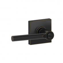 Schlage J40 BRW 716 COL - Broadway Bed & Bath Leverset with Collins Trim in Aged Bronze