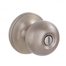 Schlage V40 V JFF 619 - Jeffir Satin Nickel Bed/Bath Privacy Knob