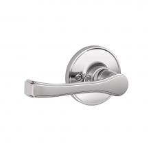 Schlage J170 TOR 625 - Torino Lever Non-Turning Lock in Bright Chrome