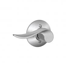 Schlage F170 SAC 626 LH - Sacramento Lever Non-Turning Lock in Satin Chrome - Left Handed