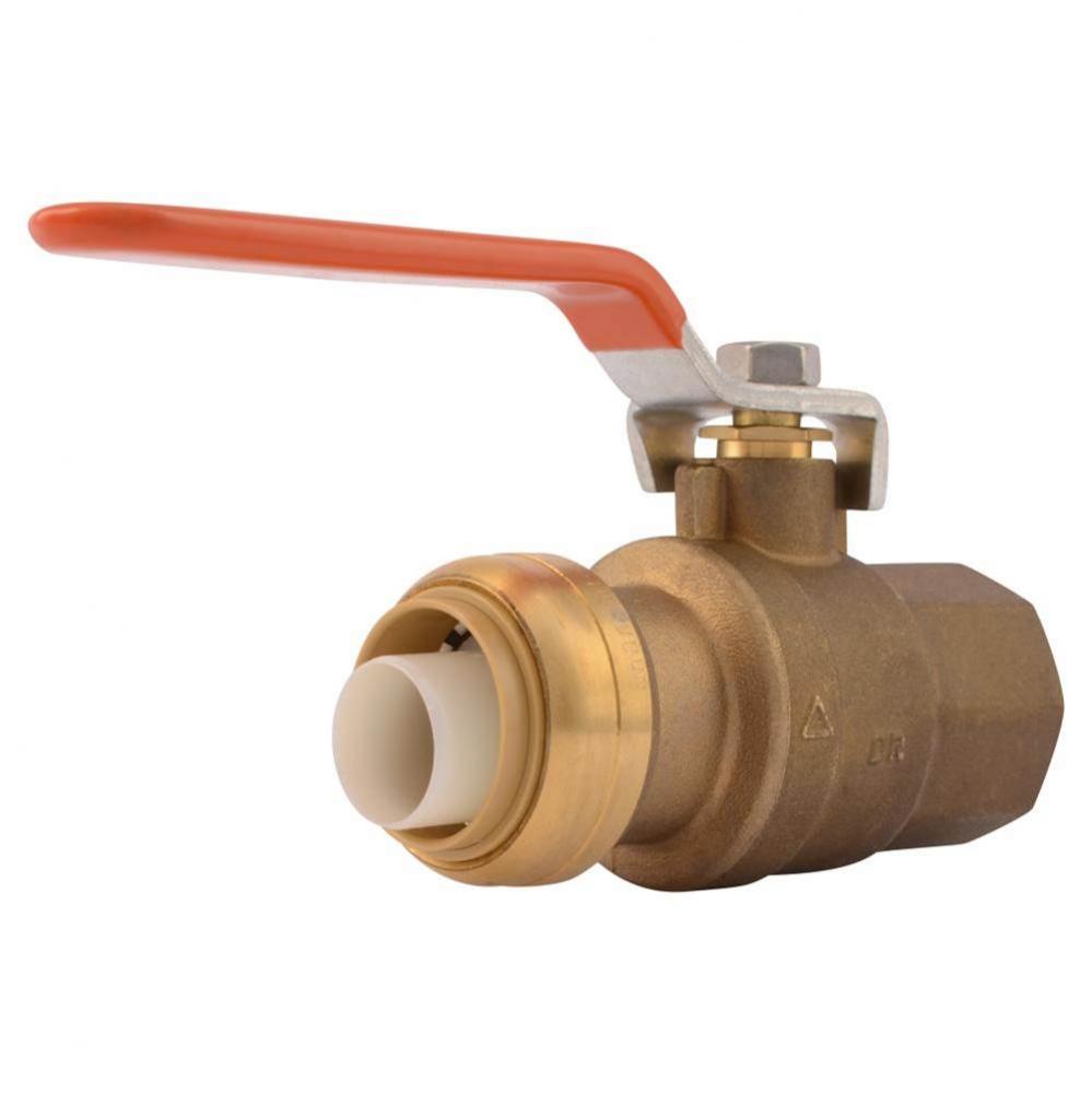 SB Ball Valve 1-in SB x 1-in FNPT