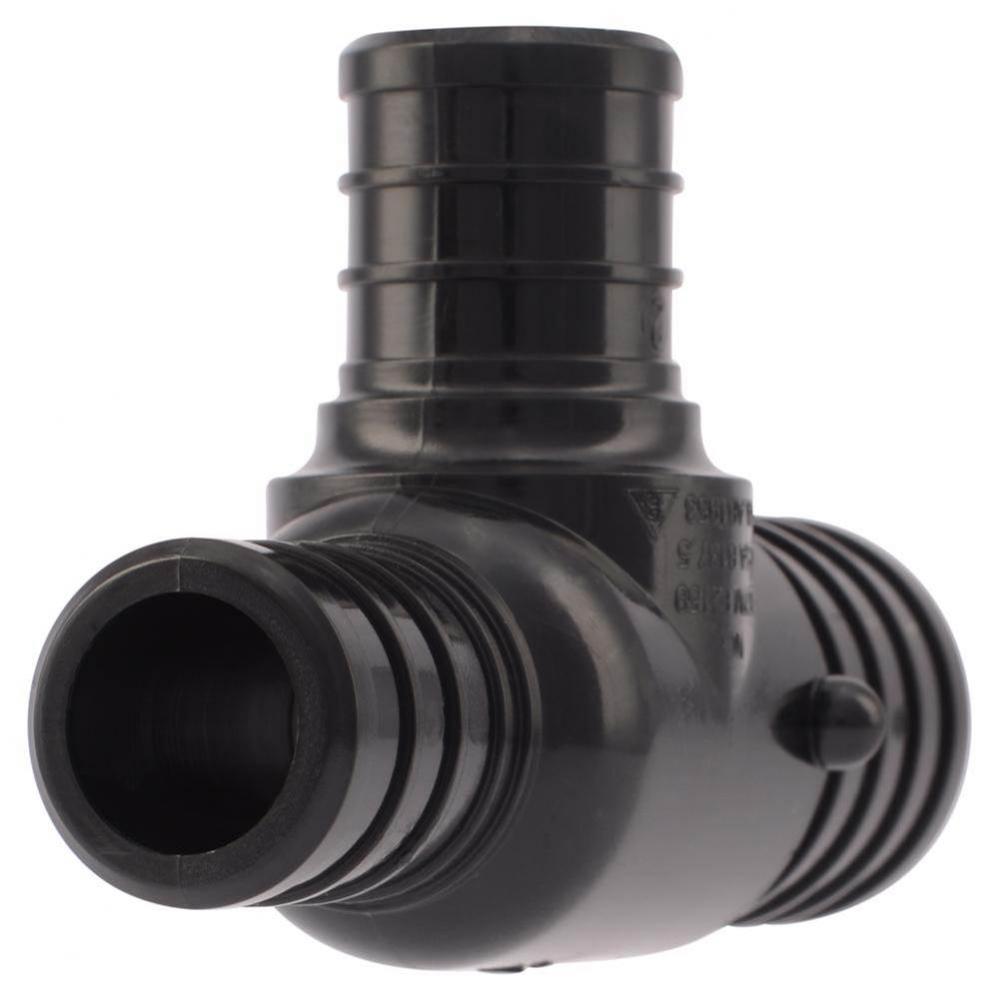 PEX Tee 1-in x 3/4-in x 3/4-in Poly