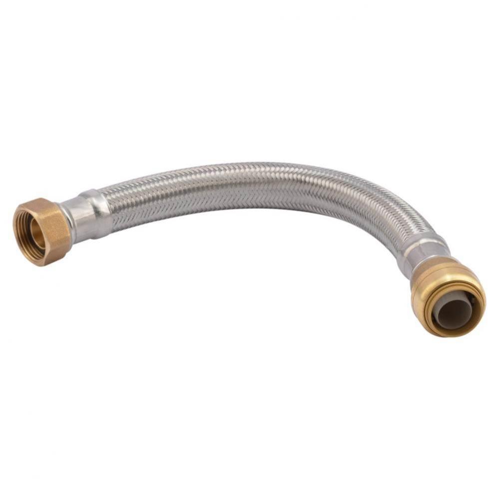 SB Flexible Water Heater Connector 3/4-in x 3/4-in FIP x 12-in