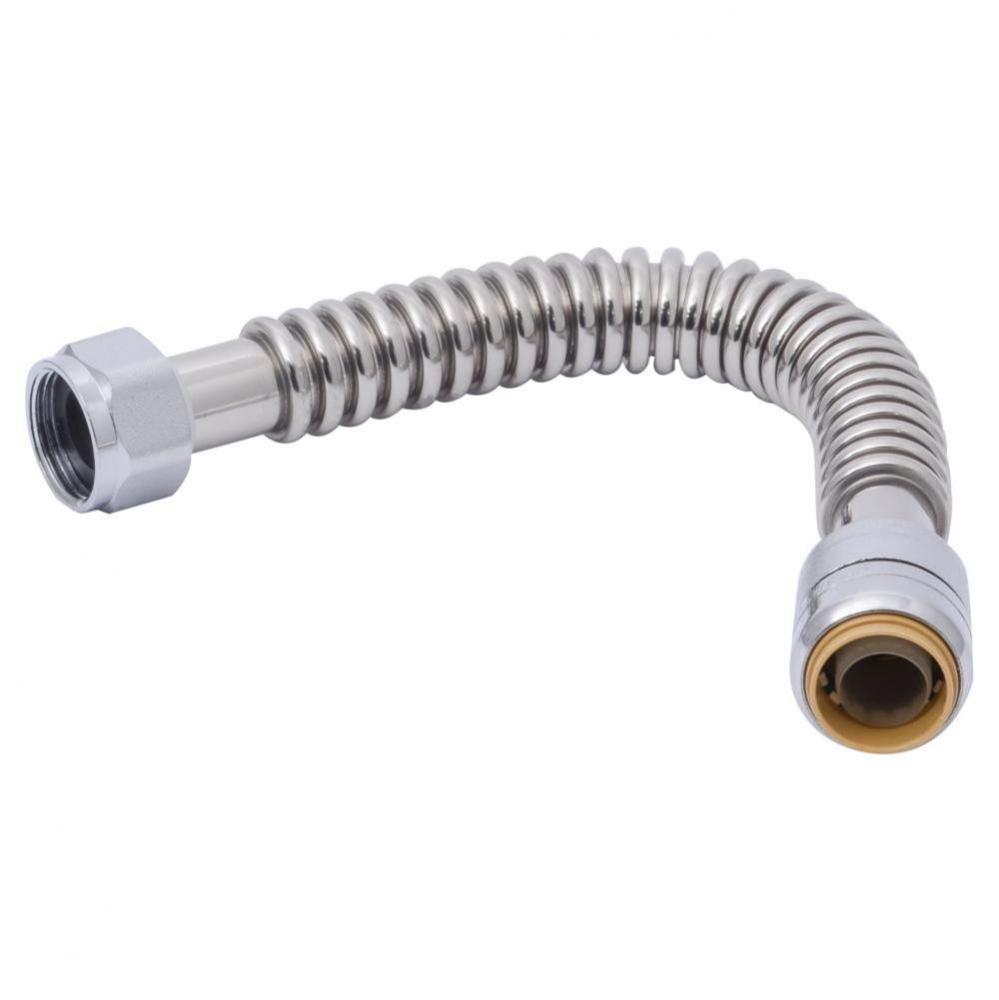 SB Water Heater Connector 3/4-in x 3/4-in FIP X 12-in SS