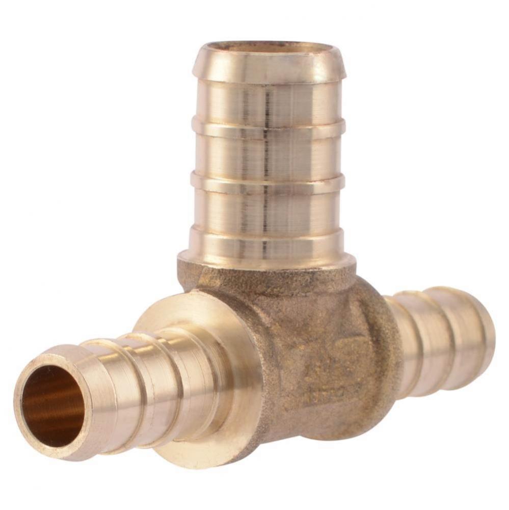 PEX Tee 3/8-in x 3/8-in x 1/2-in